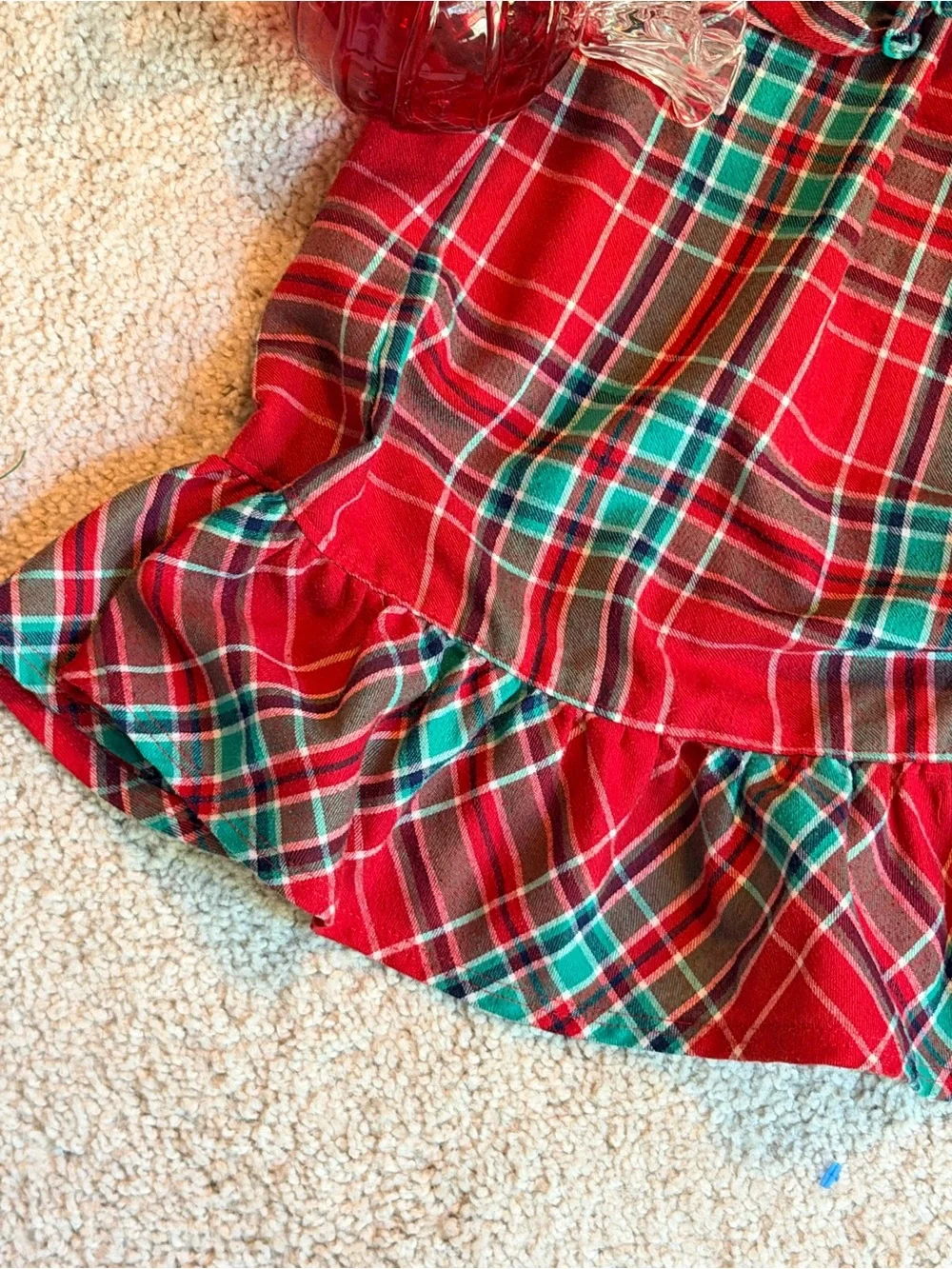 Gymboree festive plaid